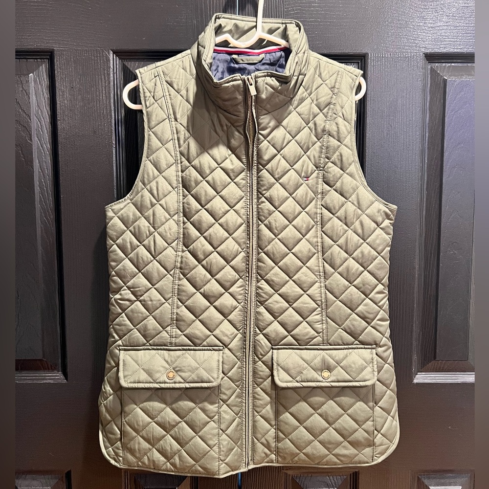 Tommy Hilfiger Olive Green Vest